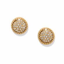 Load image into Gallery viewer, Illumina Celeste Dome Post Earrings- Gold