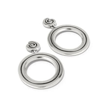 Load image into Gallery viewer, Contempo Moda Ring Post Drop Earrings