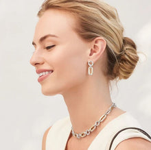 Load image into Gallery viewer, Ferrara Medici Two Tone Earrings