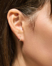 Load image into Gallery viewer, Sunrise Hoop Earrings 9mm