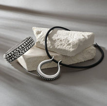 Load image into Gallery viewer, Pretty Tough Pierced Hinge Bangle