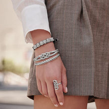 Load image into Gallery viewer, Interlok Hinged Bangle