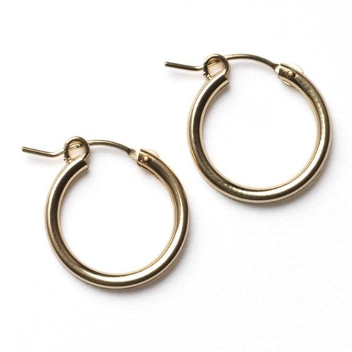 Gold Fill Hoop Earring