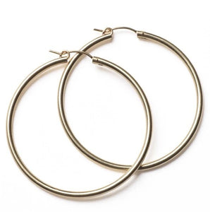 Gold Filled Hoop Earrings