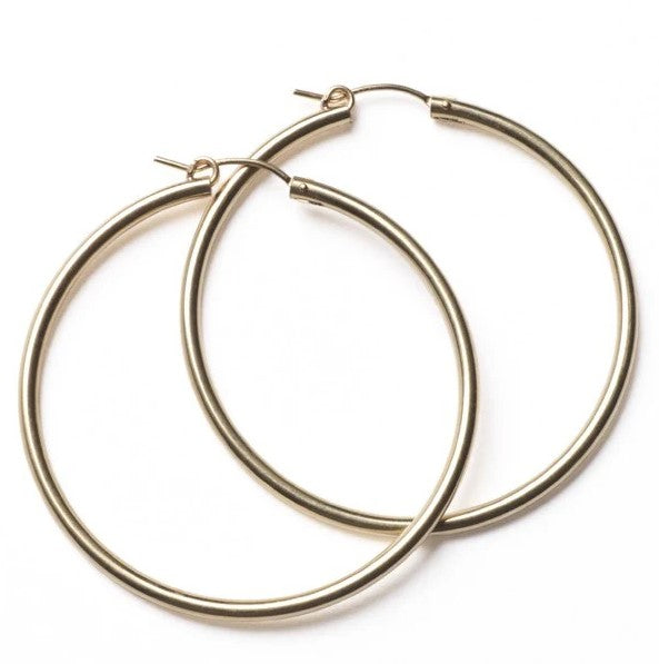 Gold Filled Hoop Earrings