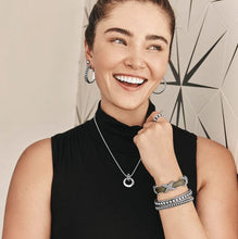 Load image into Gallery viewer, Pretty Tough Stud Ring Necklace