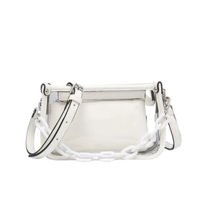 Jessica Clear Crossbody, Asst.