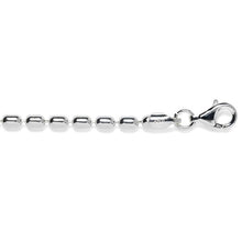 Load image into Gallery viewer, 3mm Sterling Silver Rice Bead Chain