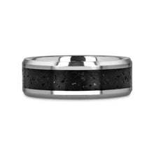 Load image into Gallery viewer, Kilauea Tungsten Wedding Band