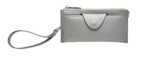 Kyla RFID Wallet- Gun Metal