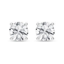 Load image into Gallery viewer, 1 1/2 ctw Round Solitaire Earrings Studs