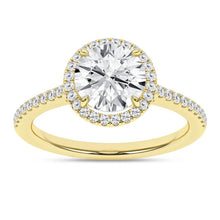 Load image into Gallery viewer, 2.25 CTW Round Halo Engagement Ring
