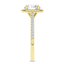 Load image into Gallery viewer, 2.25 CTW Round Halo Engagement Ring