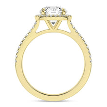 Load image into Gallery viewer, 2.25 CTW Round Halo Engagement Ring