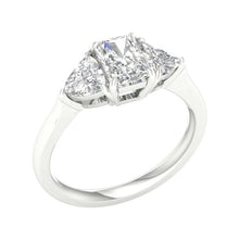 Load image into Gallery viewer, 3 Stone Engagement Ring 1.75 ctw