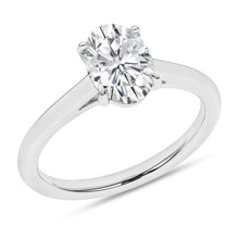Load image into Gallery viewer, 1.5 ctw Oval Solitaire Engagement Ring