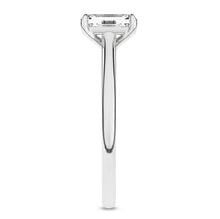 Load image into Gallery viewer, 1.5 ctw Emerald cut Solitaire Ring