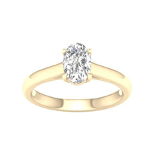 Load image into Gallery viewer, 1 ctw Solitaire Oval Engagement Ring