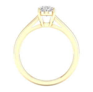 1 ctw Solitaire Oval Engagement Ring