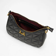 Load image into Gallery viewer, Joe Quilted Nappa Leather Bag- Black