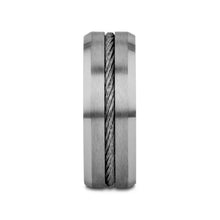 Load image into Gallery viewer, Lannister Men's Tungsten Wedding Band