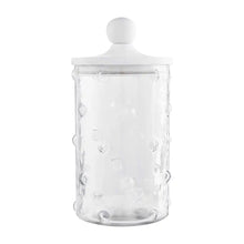 Load image into Gallery viewer, Hobnail Glass Canister, 2 Asst