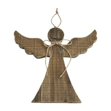 Load image into Gallery viewer, Angel Wood Ornament, Asst.