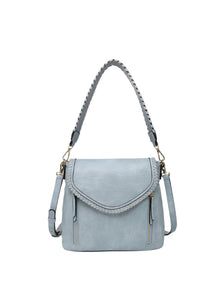 Lorelei Vegan Crossbody- Blue