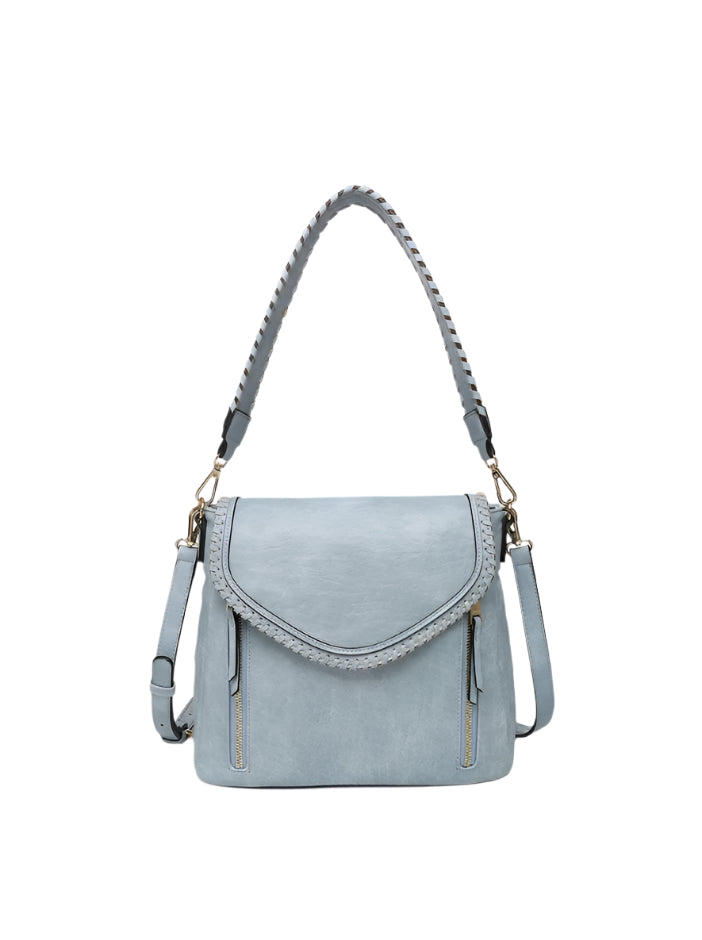Lorelei Vegan Crossbody- Blue