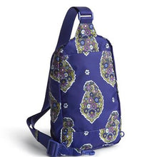 Load image into Gallery viewer, Kew Gardens Blue Lorman Sling Backpack