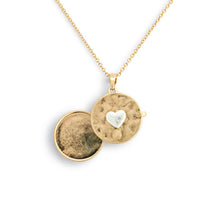 Load image into Gallery viewer, Love You Locket Necklace-Gold