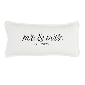 Lumbar Mr. And Mrs. 2025 Pillow