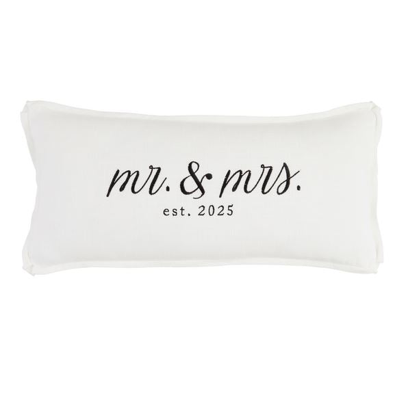 Lumbar Mr. And Mrs. 2025 Pillow