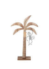Load image into Gallery viewer, Palm Tree with Monkey Figurines