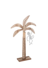 Load image into Gallery viewer, Palm Tree with Monkey Figurines