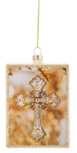 Load image into Gallery viewer, Glass Block Ornaments, 2 asst