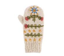 Load image into Gallery viewer, Embroidered Spruce Mitten Pairs- 4 asst