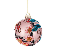 Load image into Gallery viewer, Colorful Swirl Ball Ornaments- 4 asst