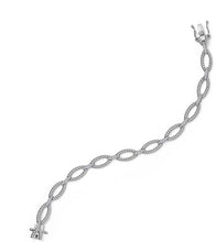 Load image into Gallery viewer, Marquise Shape Cable Link Bracelet