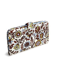 Load image into Gallery viewer, Marrakesh Vines Cream Large Tab Wallet