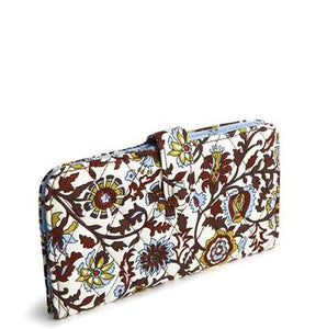 Marrakesh Vines Cream Large Tab Wallet