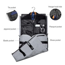 Load image into Gallery viewer, Men&#39;s Convertible Garment Duffel Bag