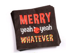 Load image into Gallery viewer, Grouchy Cocktail Napkins- 2 asst