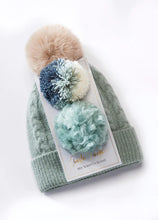 Load image into Gallery viewer, Multi Pompom Beanie