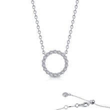 Load image into Gallery viewer, 0.88 ctw Open Circle Necklace