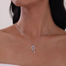 Load image into Gallery viewer, Tennis Racket Necklace
