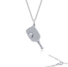Load image into Gallery viewer, Pickleball Paddle and Ball Necklace