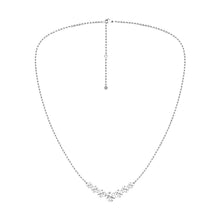 Load image into Gallery viewer, Seamless 7-Stone Graduated Diamond Necklace