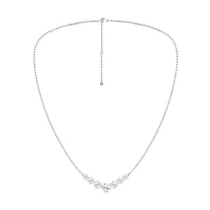 Seamless 7-Stone Graduated Diamond Necklace