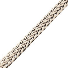 Load image into Gallery viewer, High Polished Finish Stainless Steel Double Diamond Cut Spiga Chain Bracelet